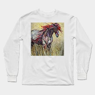 fiery steed Long Sleeve T-Shirt